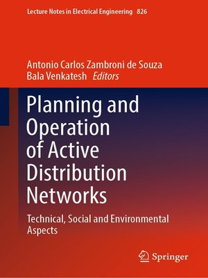 cover image of Planning and Operation of Active Distribution Networks